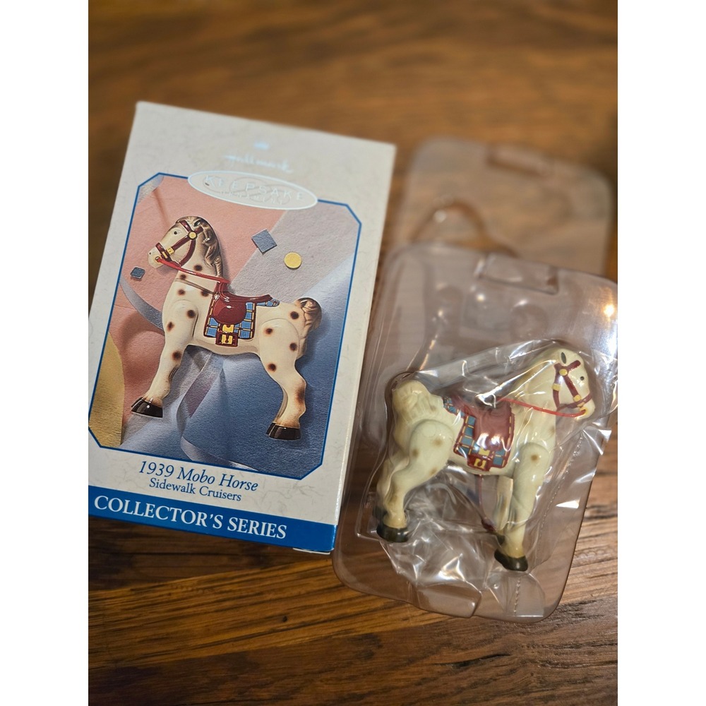 Hallmark New Keepsake Ornament 1997 Mobo Horse Sidewalk Cruisers Collector's